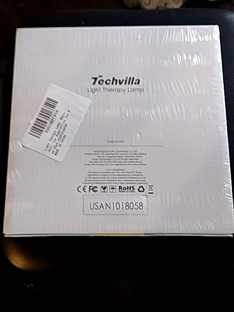 White Techvilla Techvilla Light Therapy Lamp