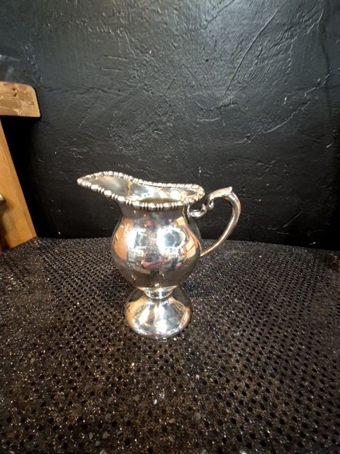 Silver  Silver Plated Creamer