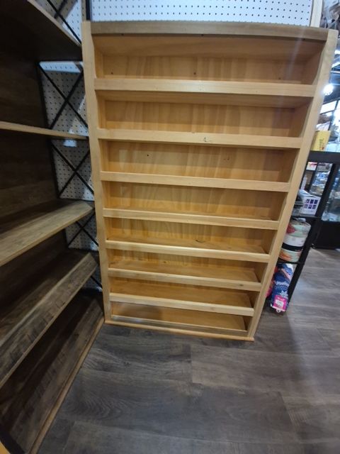 Lt Pine  Shelves, 36" × 58" × 7"