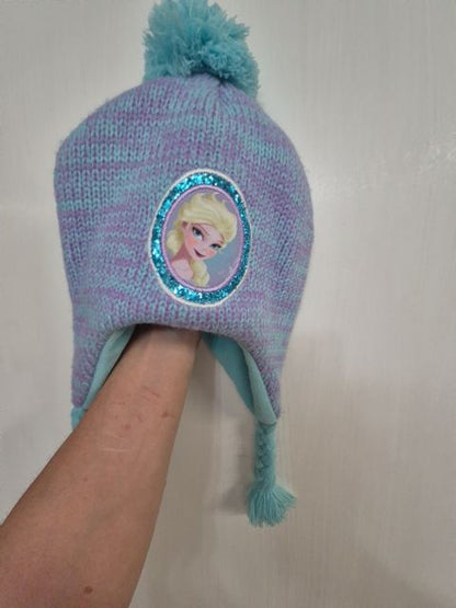 Blue Disney Frozen "Elsa" Knit Stocking Hat