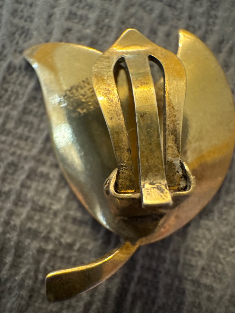 Blue vintage three piece set.  VintageJewelry