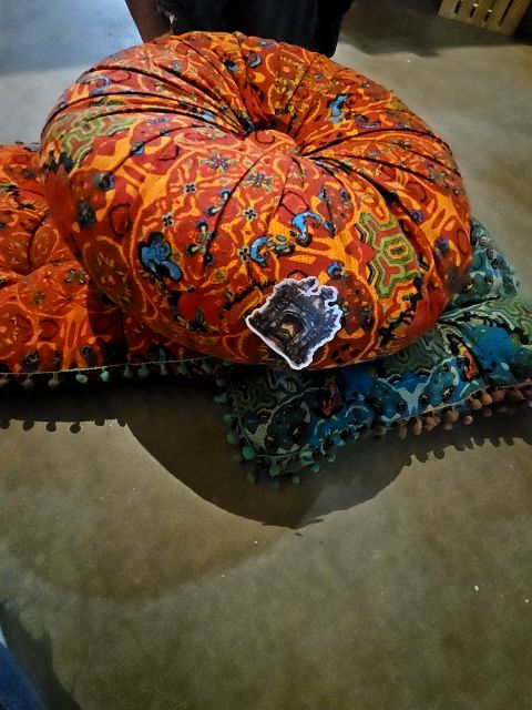 Bohemian yoga pillow Pillow