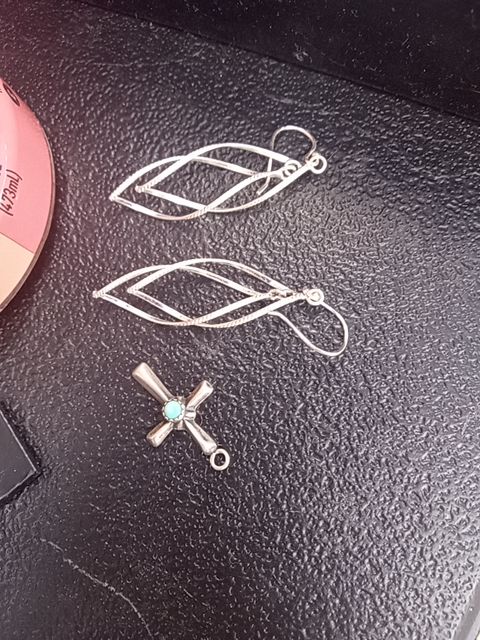 Jewelry pop up sale earrings and pendant
