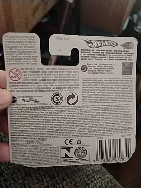 Silver Hot wheels Hot wheels Ford Shelby  car