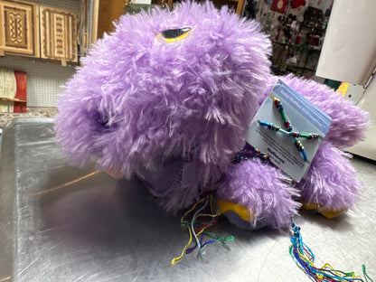 Baby Stuffies Purple Alligator
