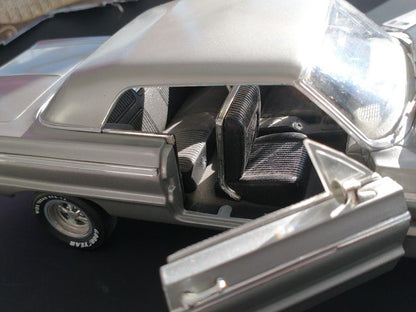 Silver Ertl 1964 Impala Ertl 1/18 Die Cast Silver, 1/18 scale