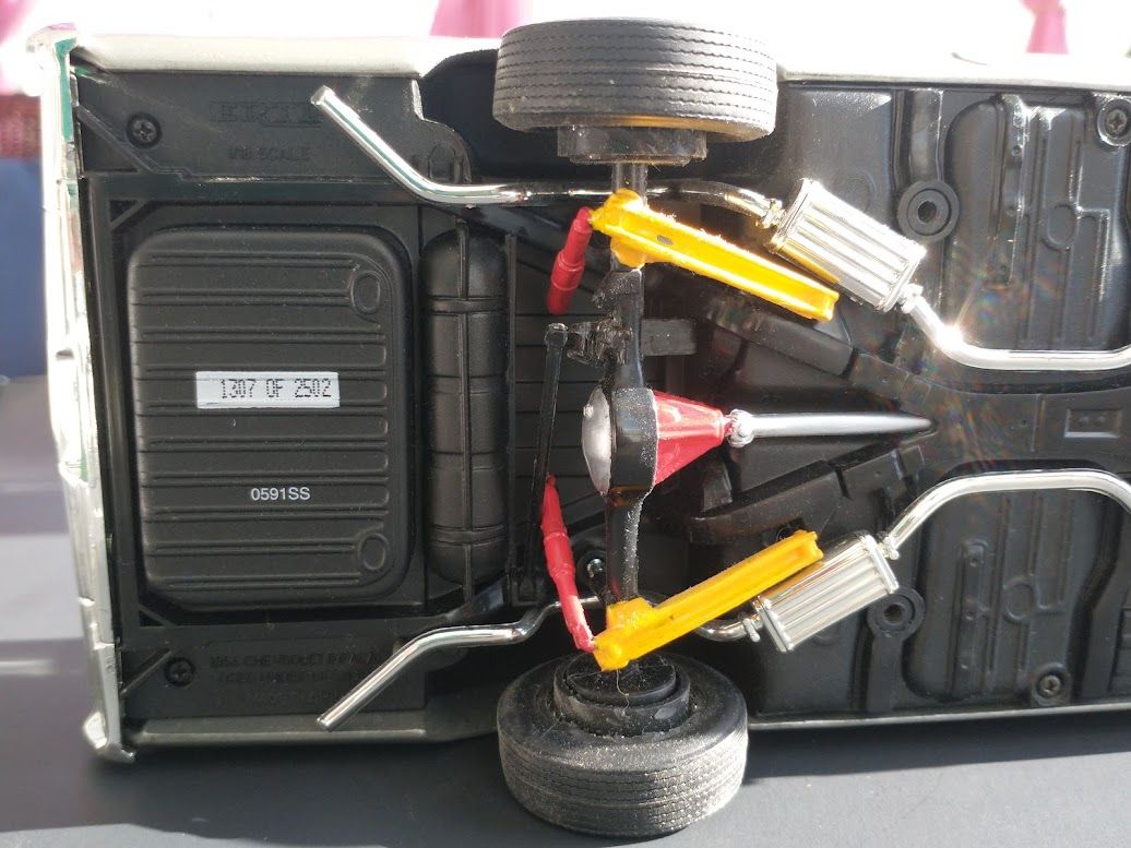 Silver Ertl 1964 Impala Ertl 1/18 Die Cast Silver, 1/18 scale