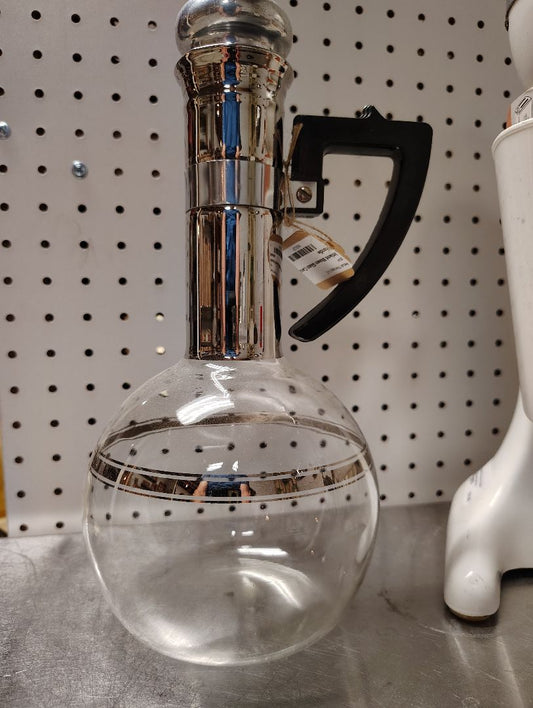 Inland Blown Glass Carafe Bakelite Handle