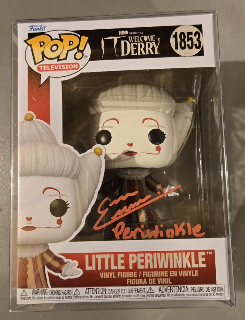Little Periwinkle Funko Pop signed by Emma Leigh Cullem