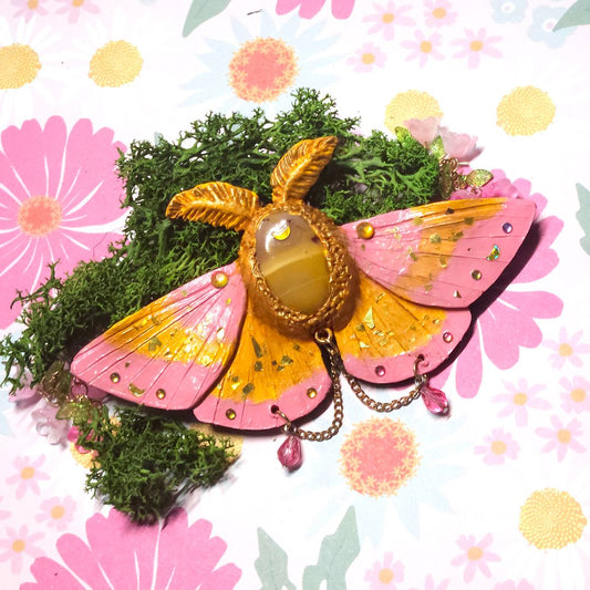 Maple Moth Pin