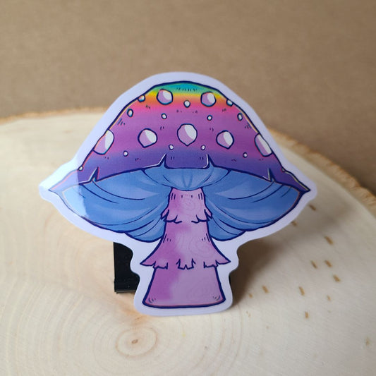 Rainbow Mushroom Sticker