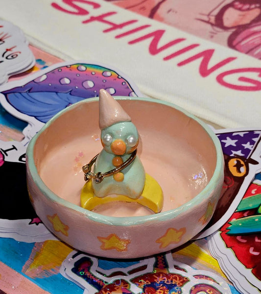 Pastel Clown Ring Dish