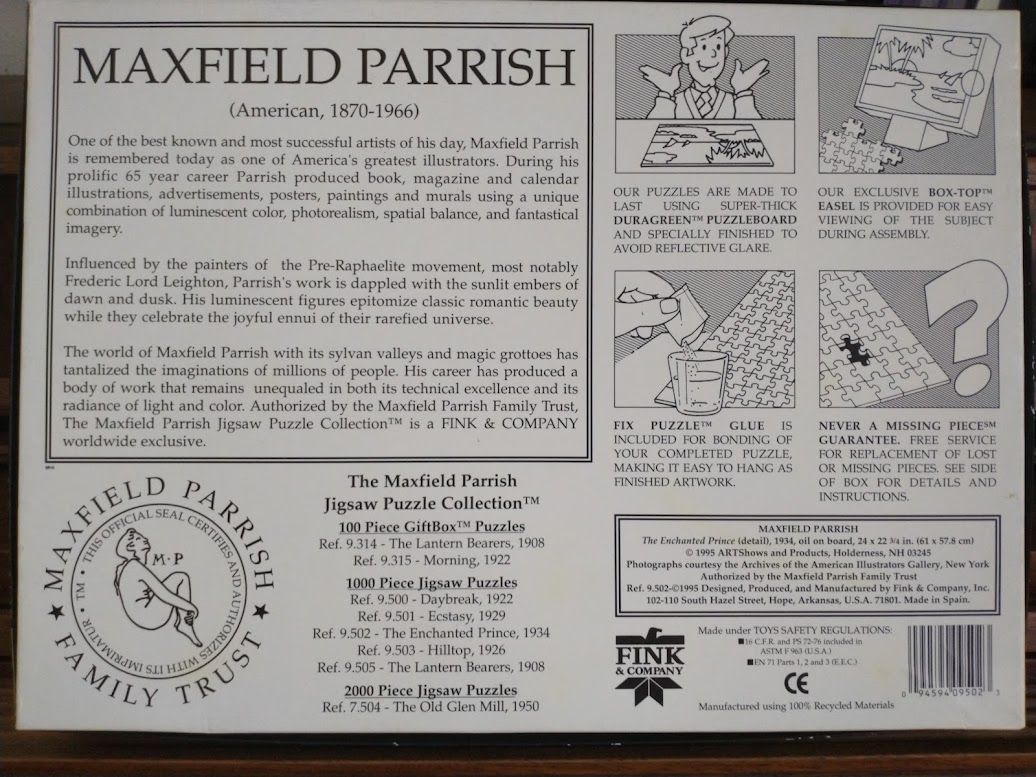 Maxfield Parrish Puzzle