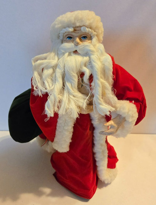 Red Santa Tree Topper