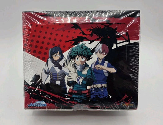 Red UniVersus My Hero Academia: Crimson Rampage Booster Box [Unlimited Edition], 6" x 5" x 2.5"