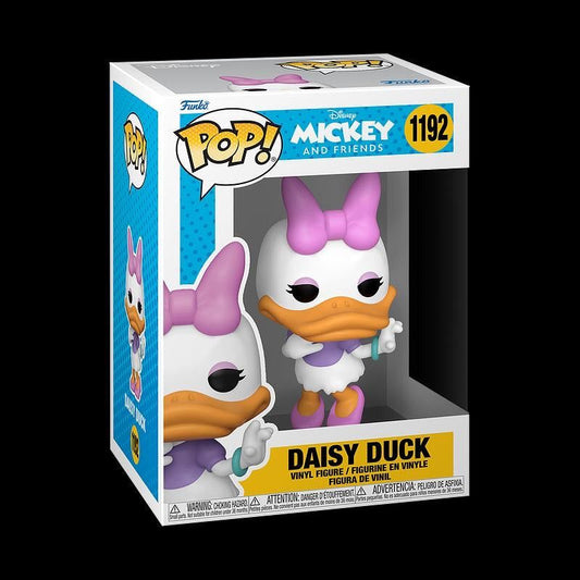 White and Pink Funko POP Funko POP! Disney Classics Daisy Duck - 1192