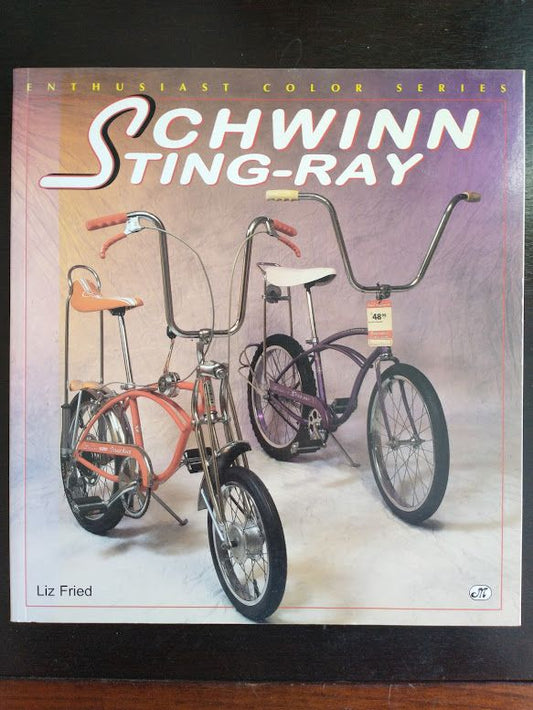 Schwinn Sting Ray paperback book RARE, 8.5" x 9"