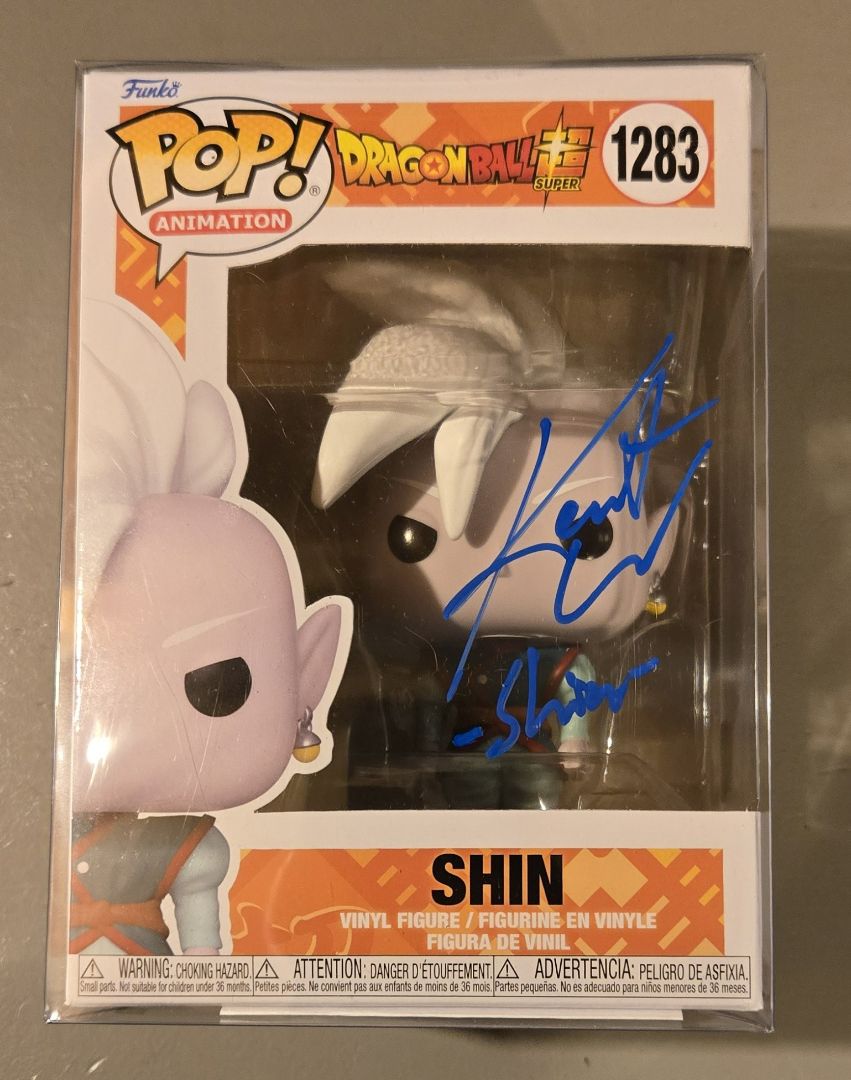 Shin Funko Pop signed Kent Williams