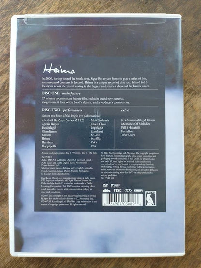 Sigur Ros Heima DVD