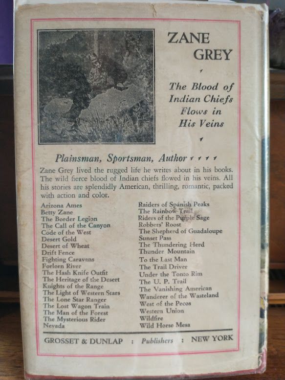 Stairs of Sand Zane Grey Hardcover