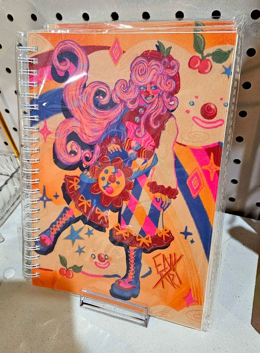 Clown Envy Reusable Sticker Book