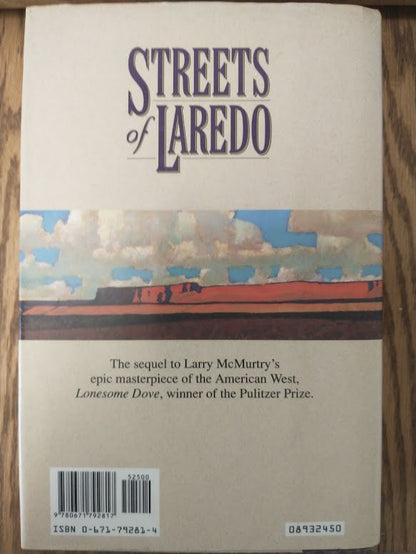 Streets of Laredo hardcover