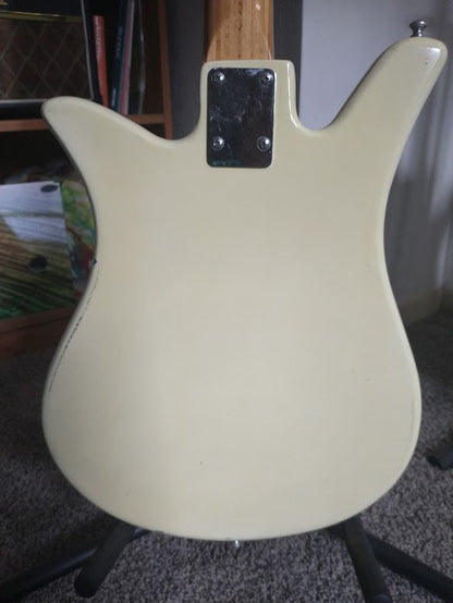 Vintage White Electric Guitar