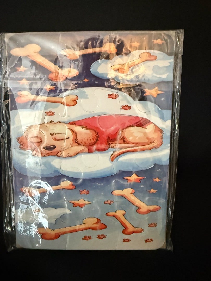 12 Piece Dog Puzzle