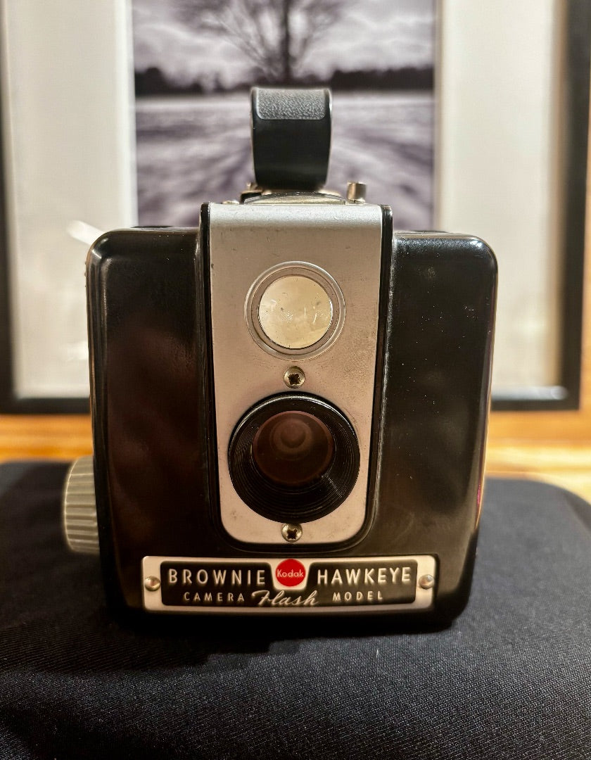 Black Kodak Vintage Kodak Hawkeye Camera