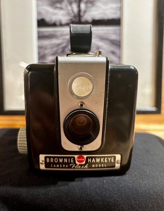 Black Kodak Vintage Kodak Hawkeye Camera