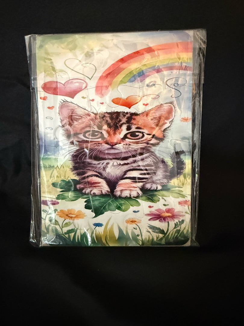 12 Piece Kitten Puzzle