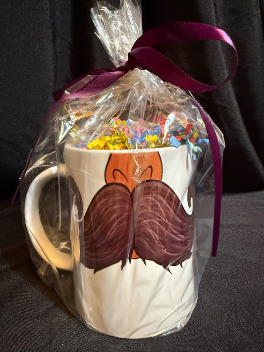 Mustache Mugs, 15 oz
