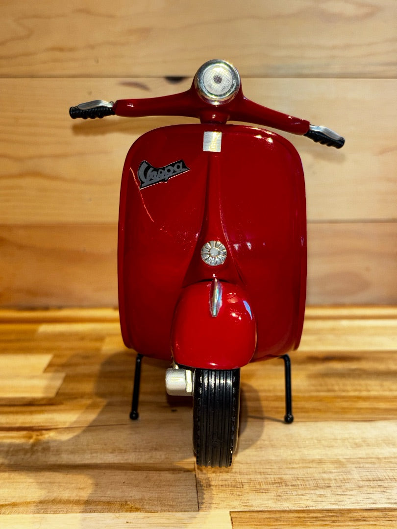 Red Xonex Vespa Toy Scooter Xonex 1/6 Scale