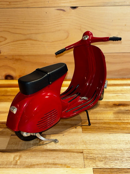 Red Xonex Vespa Toy Scooter Xonex 1/6 Scale
