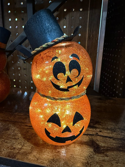 Glass Jack-o-lantern