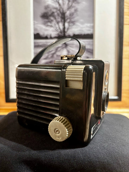 Black Kodak Vintage Kodak Hawkeye Camera