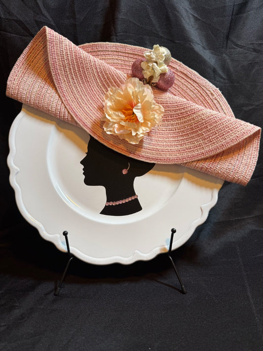 Decorated Charger Plate