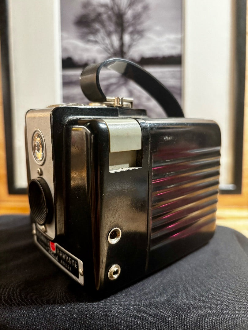 Black Kodak Vintage Kodak Hawkeye Camera