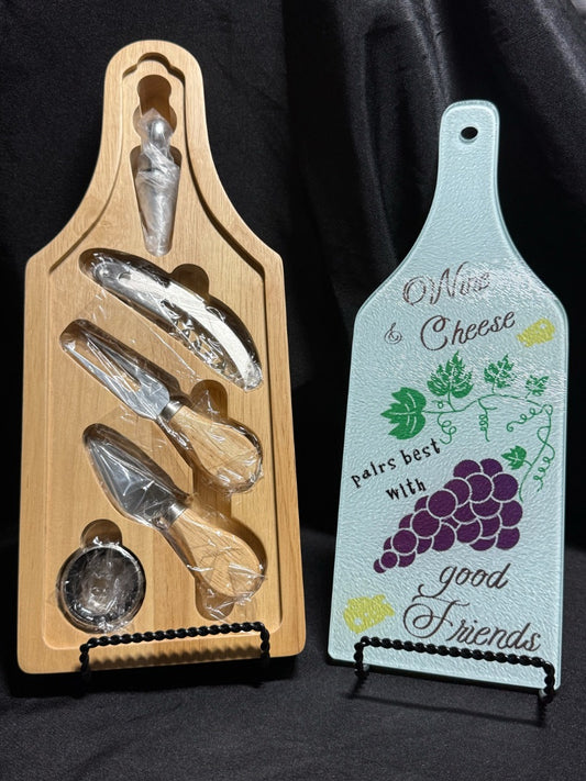 Wine and Cheese Board