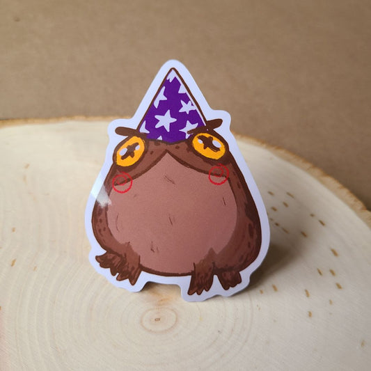 Wizard Toad Sticker