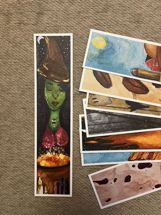 Multi Queer & Crafty Bookmark- Witch, 2x8.5